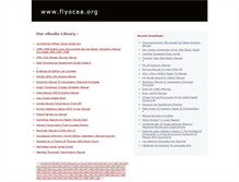 Tablet Screenshot of flyocaa.org